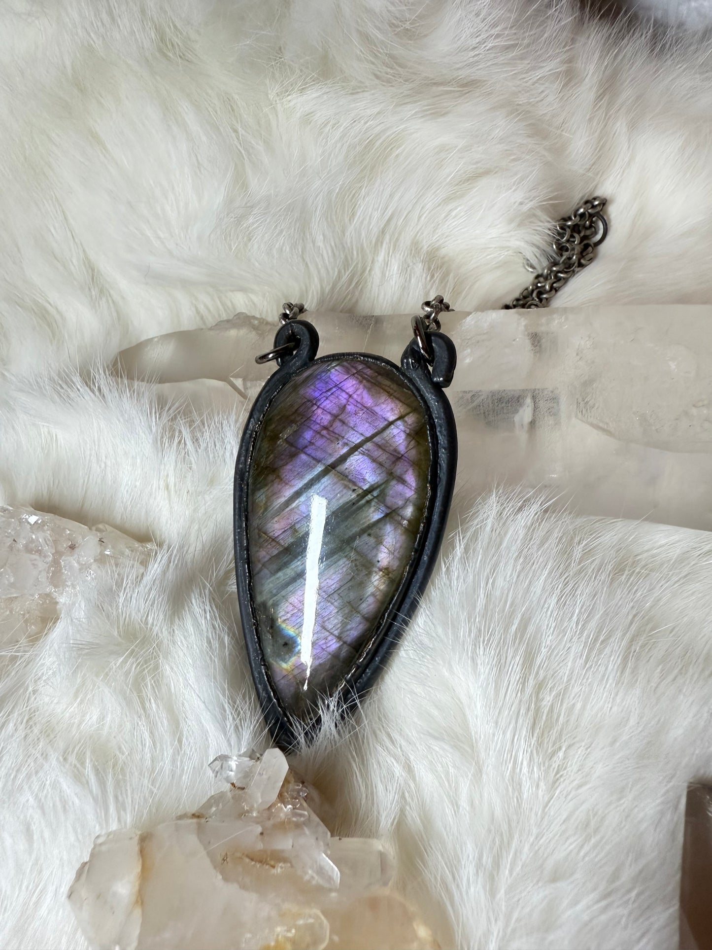 Purple Labradorite