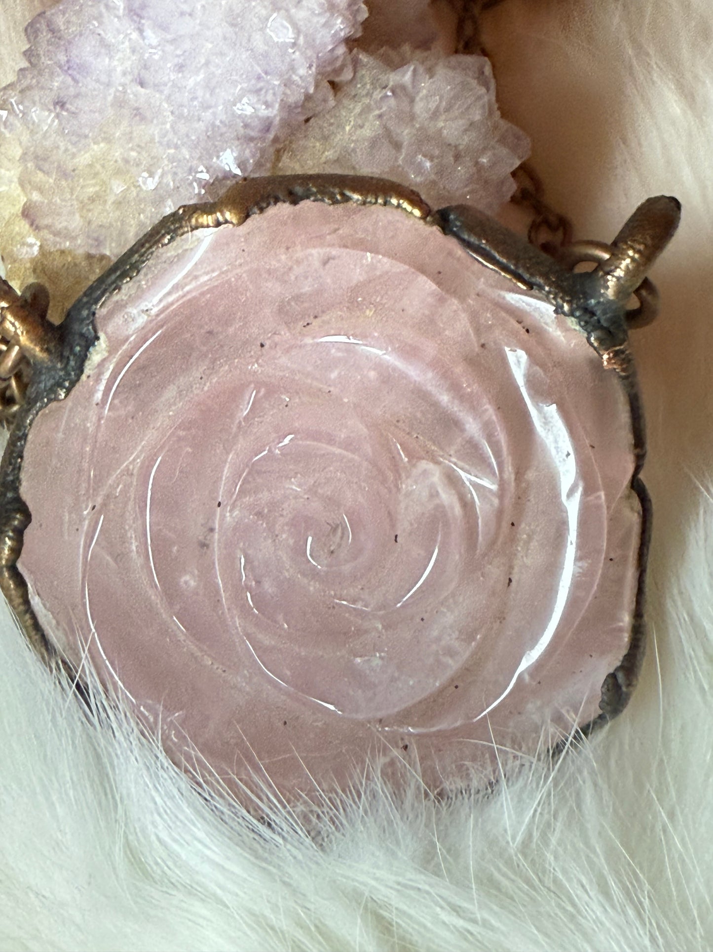 Rose Quartz Pendant