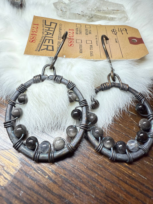 12 Gauged Earings