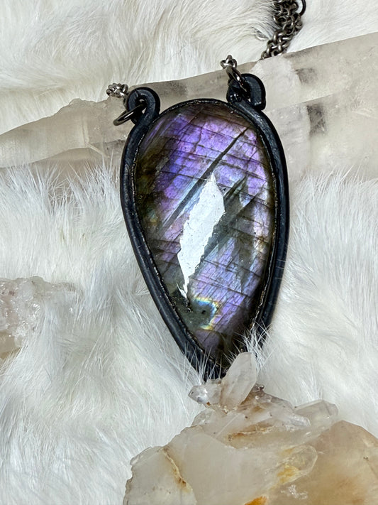 Purple Labradorite