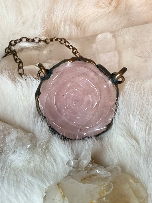 Rose Quartz Pendant